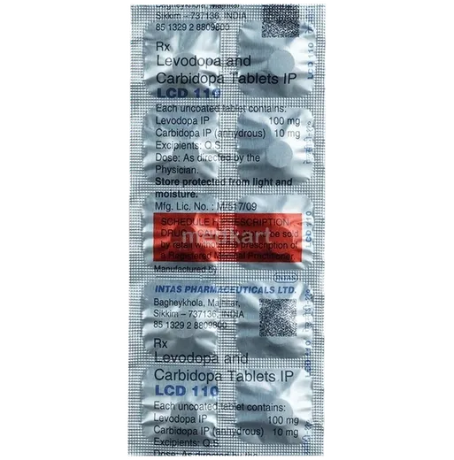 lcd 110mg tablet 10's
